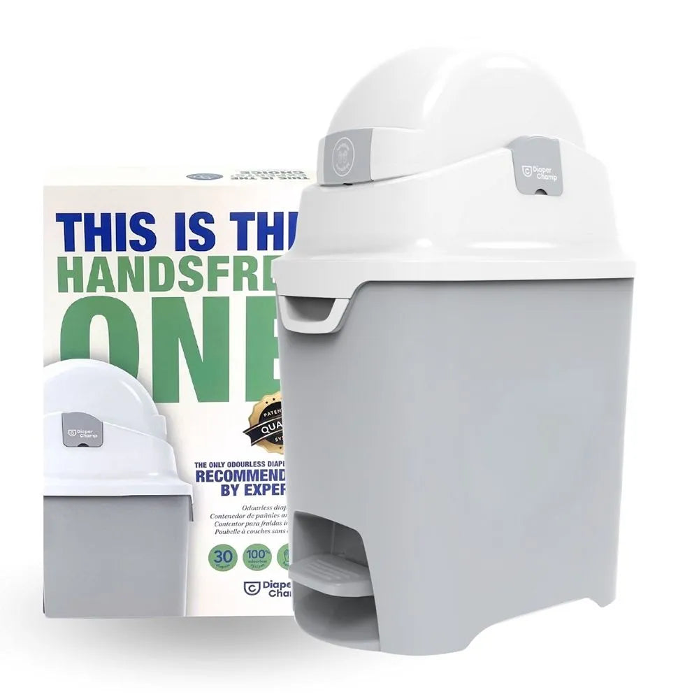 DiaperChamp One Standard Handsfree diaper pail