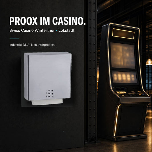Swiss Casino Winterthur: PROOX-Sanitärkollektion im modernsten Casino Europas