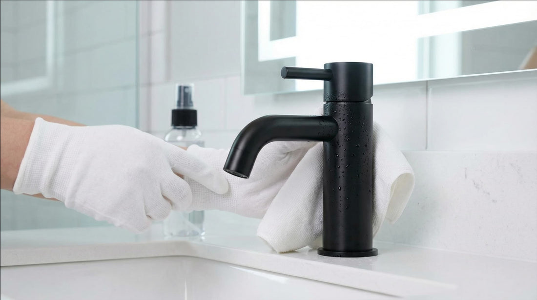 Schwarze Armaturen reinigen: Praktische Pflege-Tipps für Ihr Zuhause