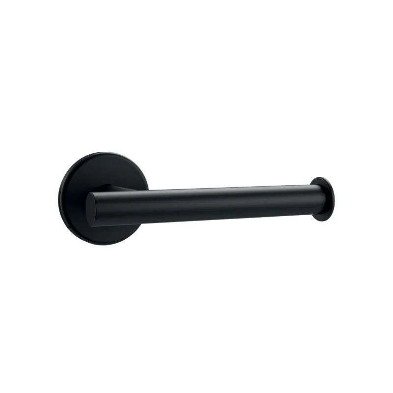 WC-Papierhalter für 1 Rolle, Edelstahl matt schwarz