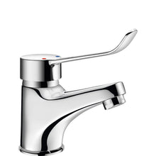 Mechanical basin mixer H60mm, no pop-up waste, Hygiene lever