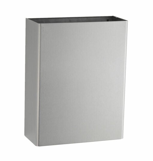Poubelle en acier inoxydable, pour montage en surface, 24,2 litres, B-279.1