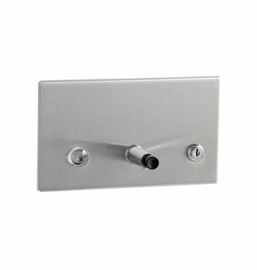 Distributeur de savon en acier inoxydable pour montage mural, Bobrick Trimline, B-306.8