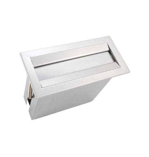 Bobrick paper towel dispenser for concealed installation in washbasin panel