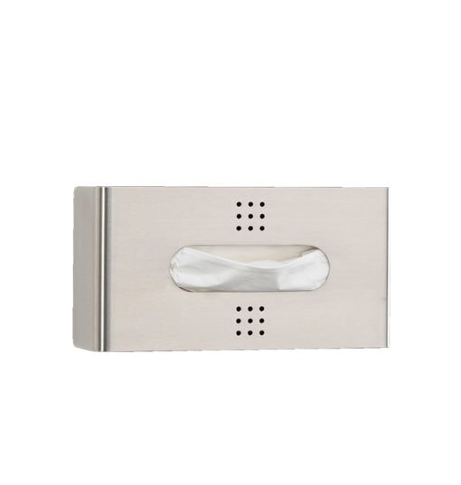 PROOX, dispenser di veline per il viso (dispenser di veline cosmetiche), acciaio inox, linea design