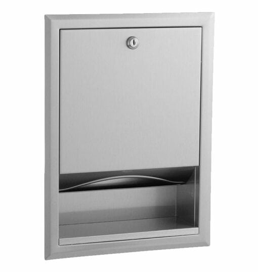 Paper towel dispenser Bobrick wall mounting B359.1