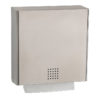 Paper towel dispenser stainless steel matt Proox Pu-100