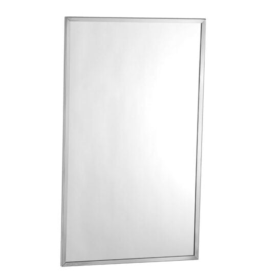 Mirror with U-profile frame by Bobrick, B-165 series