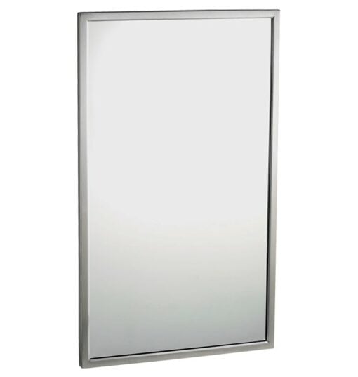 Specchio con cornice di Bobrick, serie B-290