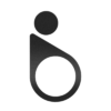 Barrier-free pictogram black matt