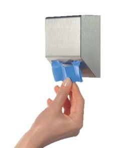 Hygiene bag dispenser stainless steel matt Armatron