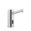 Sensor soap dispenser, washbasin installation, LIGHT, chrome-plated brass