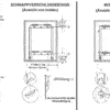 Mirror with U-profile frame by Bobrick, B-165 series