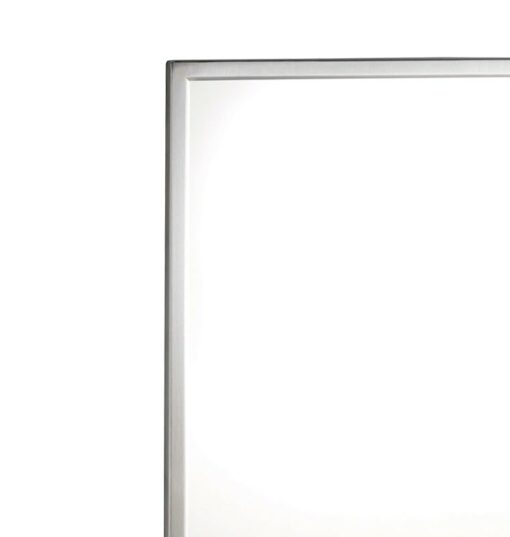 Bathroom mirror ESG glass Bobrick detail