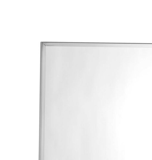 Mirror with U-frame bobrick ESG glass detail