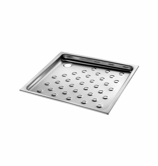 Shower tray 700 x 700, stainless steel, ADL-150100