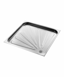 Shower tray stainless steel