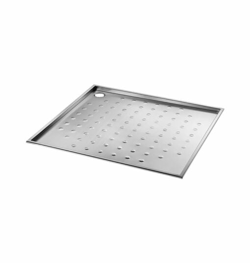 Receveur de douche HCP 800 x 800 pour encastrement dans le sol