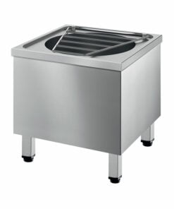 Floor-standing gushing basin