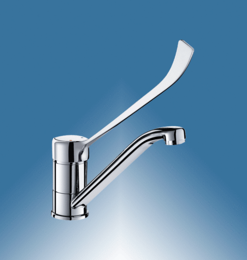 Einhebelmischer Hygienehebel Schwenkauslauf Delabie Armatron