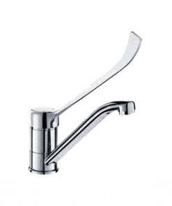 Single lever mixer Hygiene lever Swivel spout Delabie Armatron