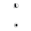Electronic shower combination Sensor rear wall Armatron Delabie