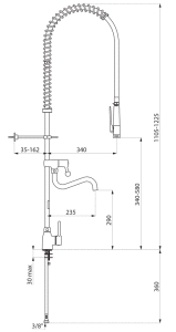 Geschirrspuelbrause_Einhand_ADL-5625.7_Zeichnung