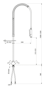 Geschirrspuelbrause_Einloch_Zweihand_ADL-5630.2_Zeichnung