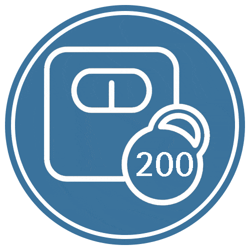 Peso dell'icona 200