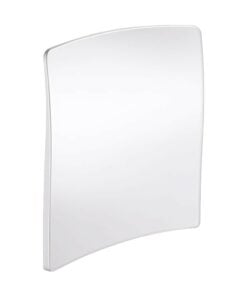 Backrest for shower seat with white coating