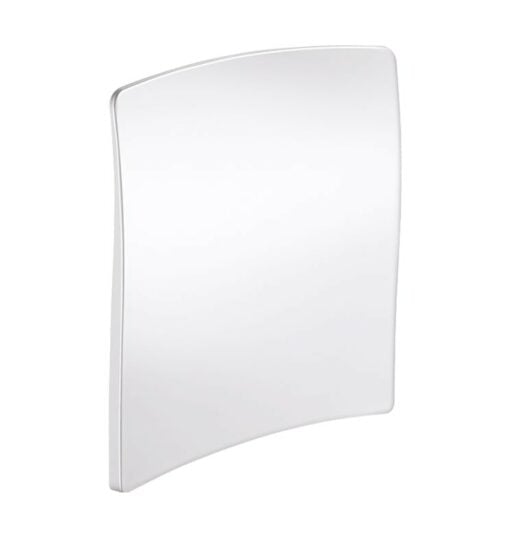 Schienale per sedile doccia con rivestimento bianco