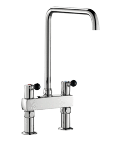 Two-hole mixer tap catering Delabie 5603