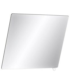 Tilting mirror with nylon handle