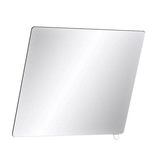 Tilting mirror with nylon handle