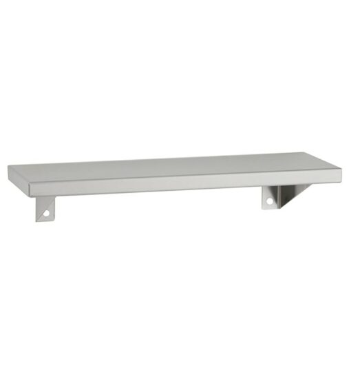 Wall shelf stainless steel Bobrick shelf