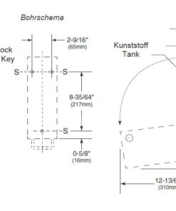 Soap Dispenser B26607 Drawing