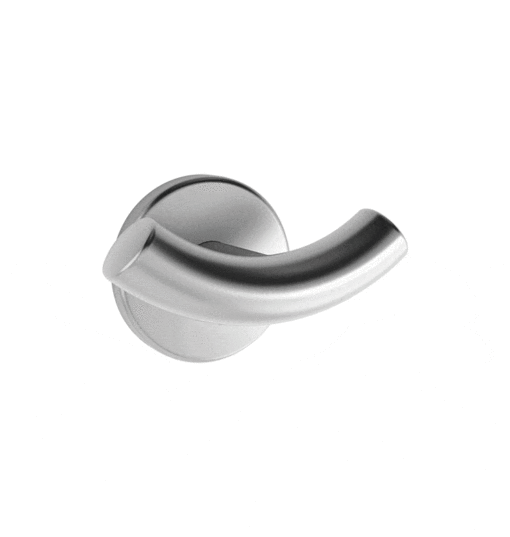 Double hook stainless steel satin finish Delabie