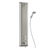 Elemento doccia in acciaio inox con soffione termostatico Delabie