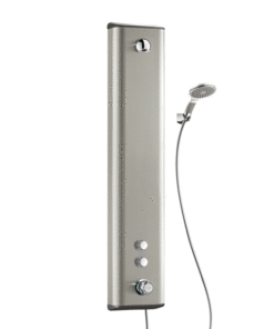 Elemento doccia in acciaio inox con soffione termostatico Delabie