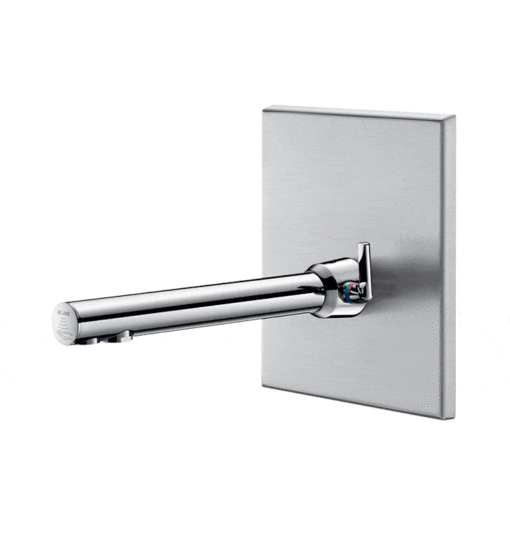 Electronic Mixer Tap Wall Spout Mains Operation Delabie