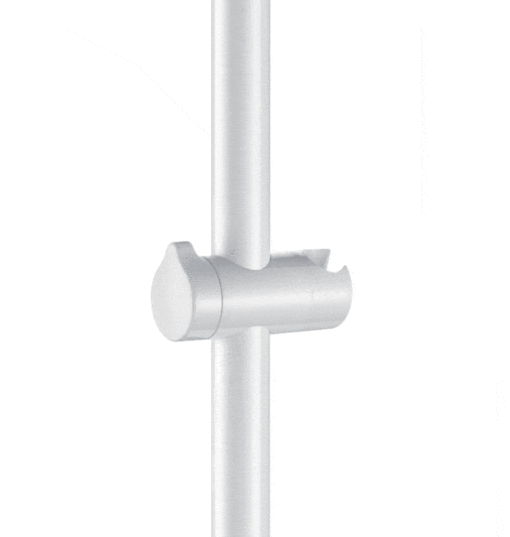 Slider for shower head nylon white Delabie