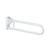 Folding support handle 850 mm nylon white Delabie