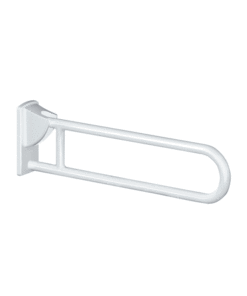 Folding support handle 850 mm nylon white Delabie