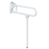 Barre d'appui pliante Pied 850mm Nylon Delabie