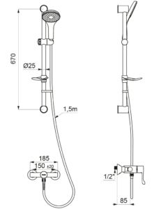 duschsystem_thermostatarmatur_adl-h9630kit-2_zeichnung