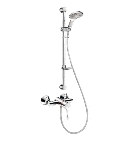 Shower System Single Lever Mixer Thermostat