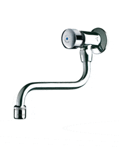 Self-closing tap Swivel spout Sink TEMPOSTOP Delabie