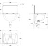 Stainless steel sink/universal basin, extra deep, with or without splashback, wall-mounted, ALO-234006.8