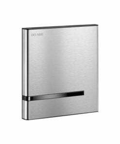 Electronic urinal flush stainless steel matt Delabie
