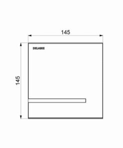 Urinal flush valve for wall mounting Drawing